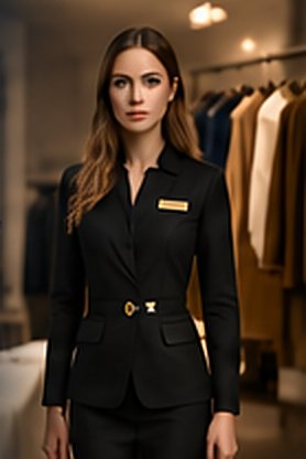 Retail boutique staff uniform